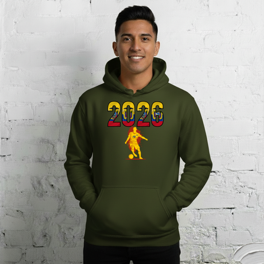 Ecuador World Cup 2026 Fitted Hoodie | Slick_Move_YL