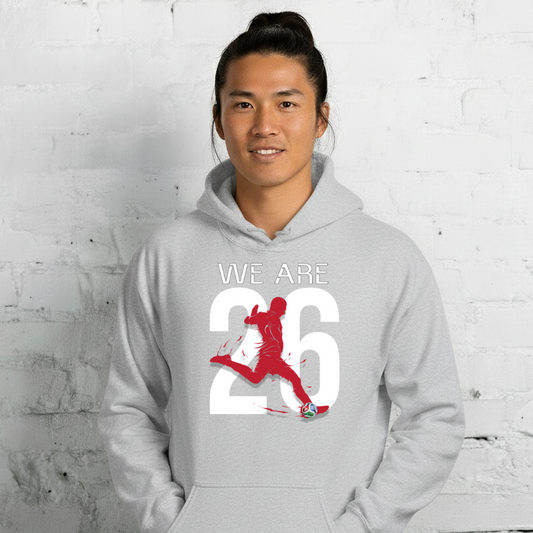Japan World Cup 2026 Fitted Hoodie | We_Are_26