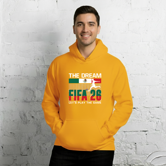 Mexico World Cup 2026 Fitted Hoodie | The_Dream