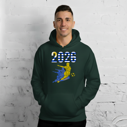 Uruguay World Cup 2026 Fitted Hoodie | Rising_Jist_YL