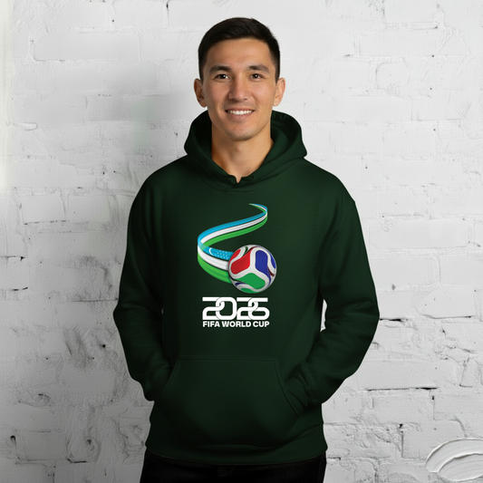Uzbekistan World Cup 2026 Fitted Hoodie | Trionda
