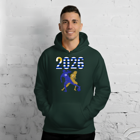 Uruguay World Cup 2026 Fitted Hoodie | Smart_Tackle