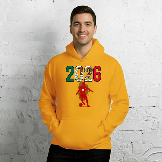 Mexico World Cup 2026 Fitted Hoodie | Slick_Move_RD