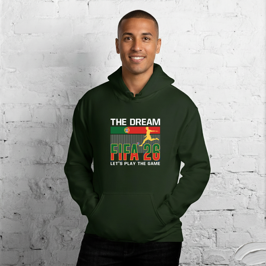Portugal World Cup 2026 Fitted Hoodie | The Dream