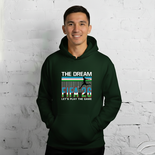 Uzbekistan World Cup 2026 Fitted Hoodie | The_Dream