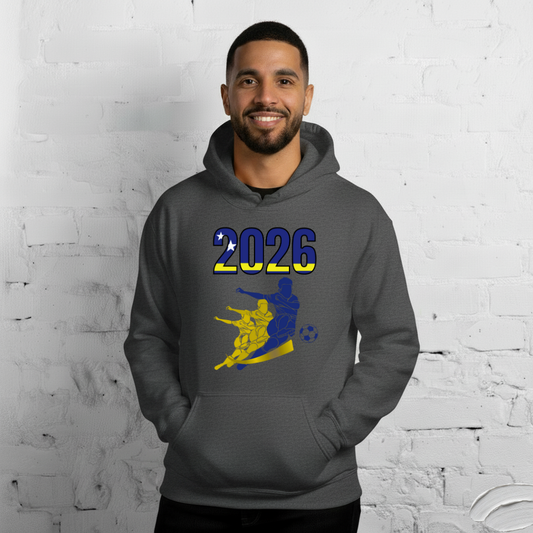 Curacao World Cup 2026 Fitted Hoodie | Rising_jist