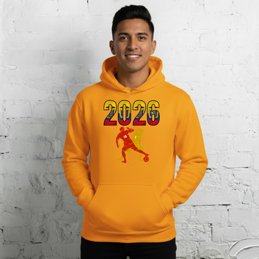 Ecuador World Cup 2026 Fitted Hoodie | Smart_Tackle