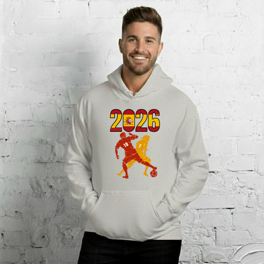 Spain World Cup 2026 Fitted Hoodie | Smart_Tackle