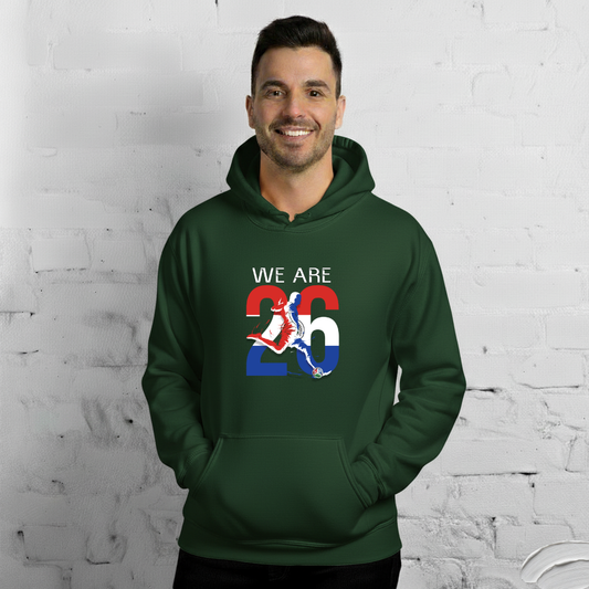 Paraguay World Cup 2026 Fitted Hoodie | We_Are_26
