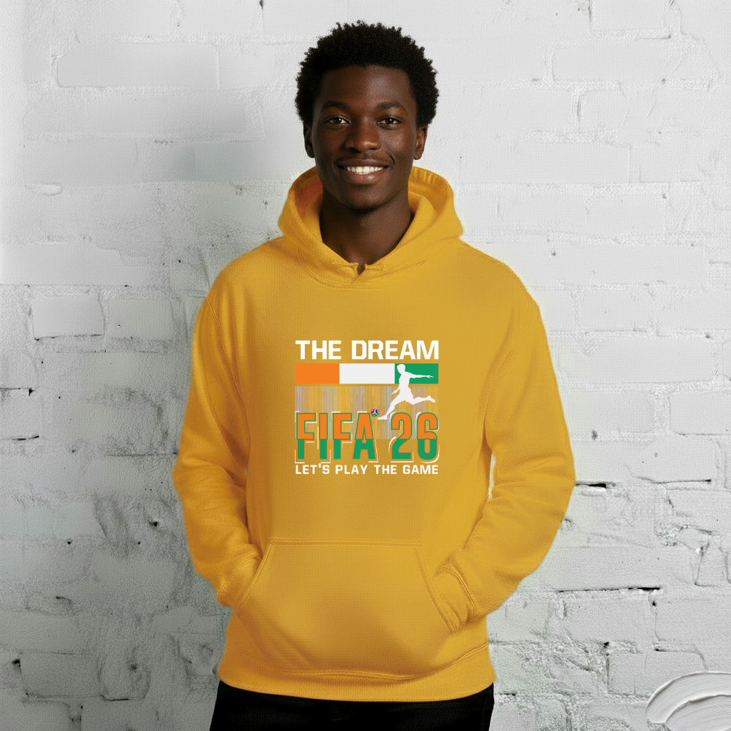 Côte d_Ivoire World Cup 2026 Fitted Hoodie | The_Dream