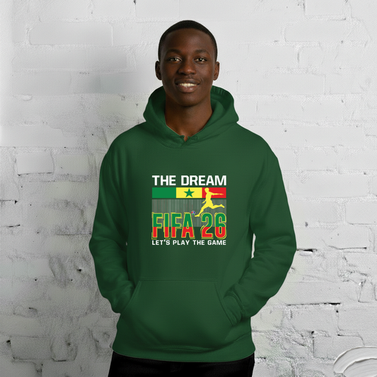 Senegal World Cup 2026 Fitted Hoodie | The_Dream