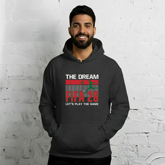 Morocco World Cup 2026 Fitted Hoodie | The_Dream