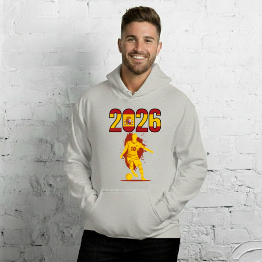 Spain World Cup 2026 Fitted Hoodie | Slick_Move_YL