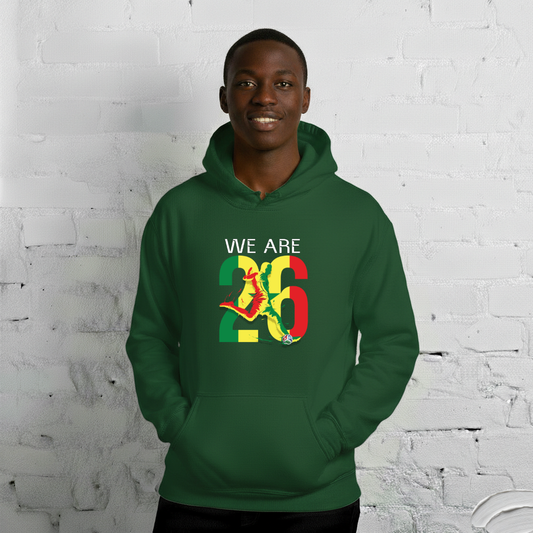 Senegal World Cup 2026 Fitted Hoodie | We_Are_26