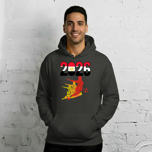 Egypt World Cup 2026 Fitted Hoodie | Rising_Jist