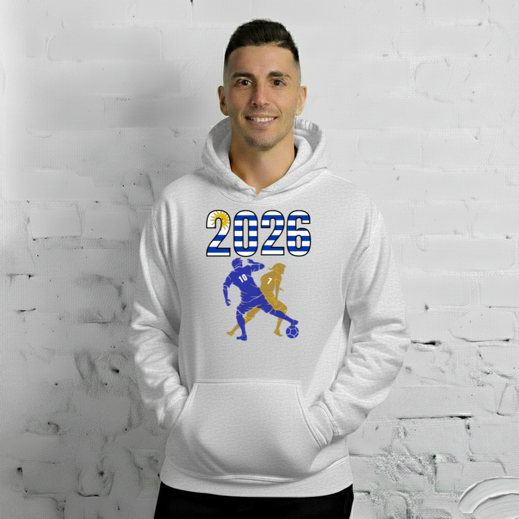 Uruguay World Cup 2026 Fitted Hoodie | Smart_Tackle