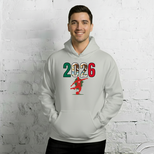 Mexico World Cup 2026 Fitted Hoodie | Let's Play