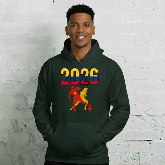 Colombia World Cup 2026 Fitted Hoodie | Smart_Tackle