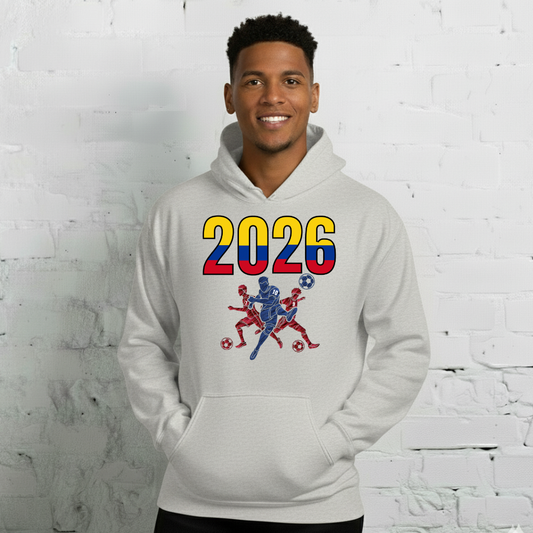 Colombia World Cup 2026 Fitted Hoodie | Sprints_Trio
