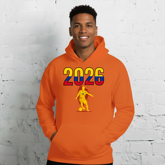 Colombia World Cup 2026 Fitted Hoodie | Slick_Move_YL