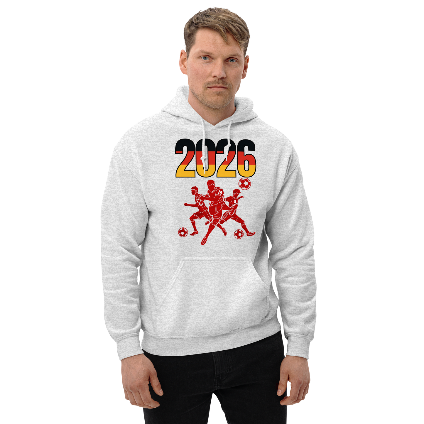 Germany World Cup 2026 Fitted Hoodie | Sprints_Trio