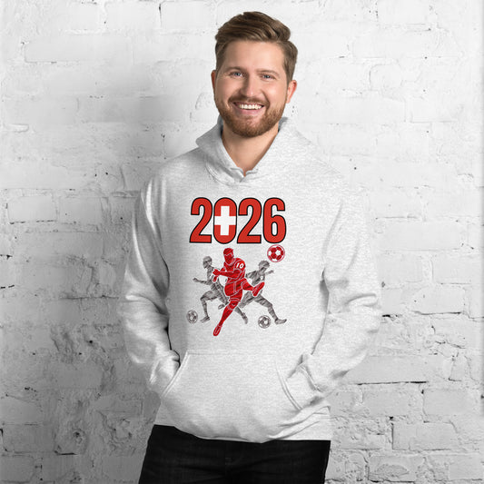 Switzerland World Cup 2026 Fitted Hoodie | Sprints_Trio