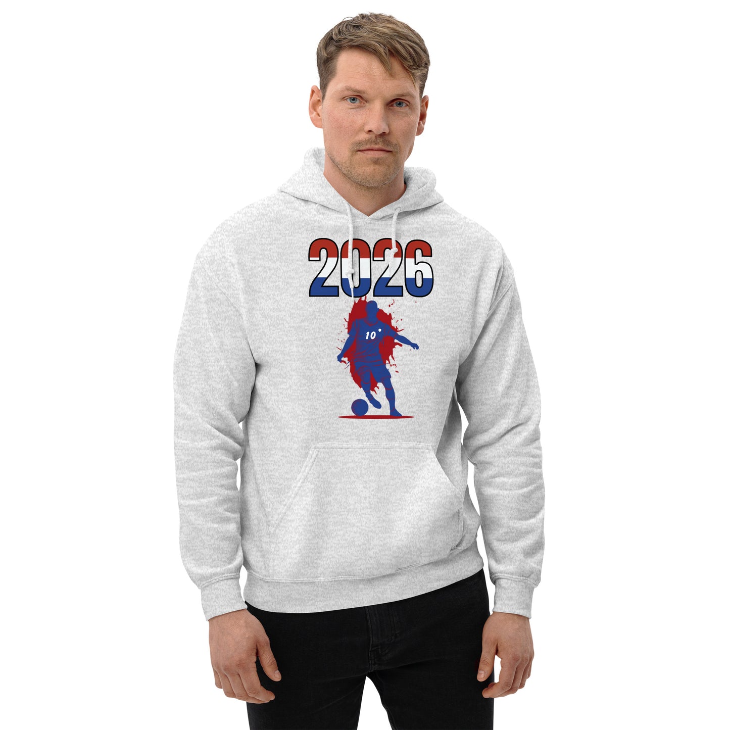 Netherlands World Cup 2026 Fitted Hoodie | Slick Move_BL