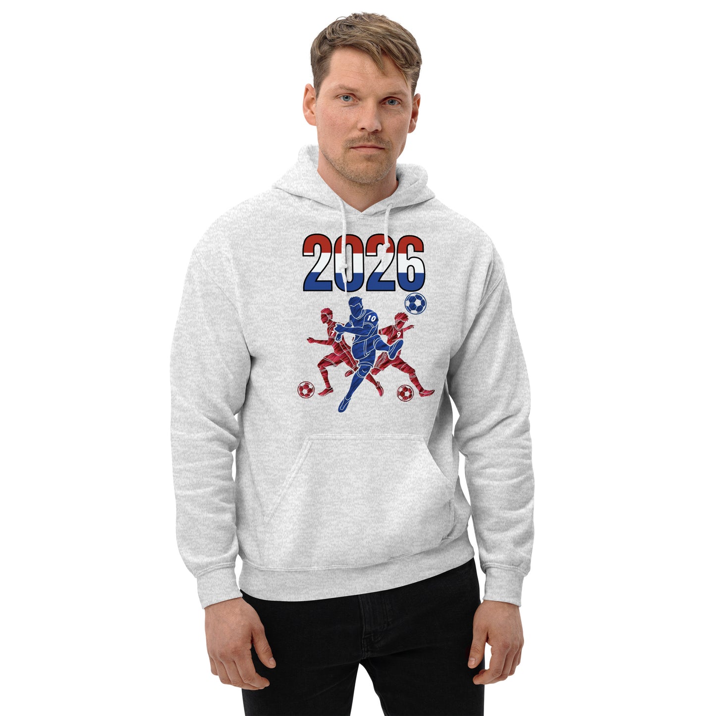 Netherlands World Cup 2026 Fitted Hoodie | Sprints_Trio