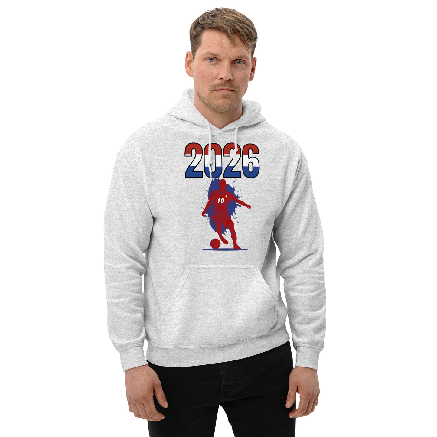 Netherlands World Cup 2026 Fitted Hoodie | Slick Move_RD