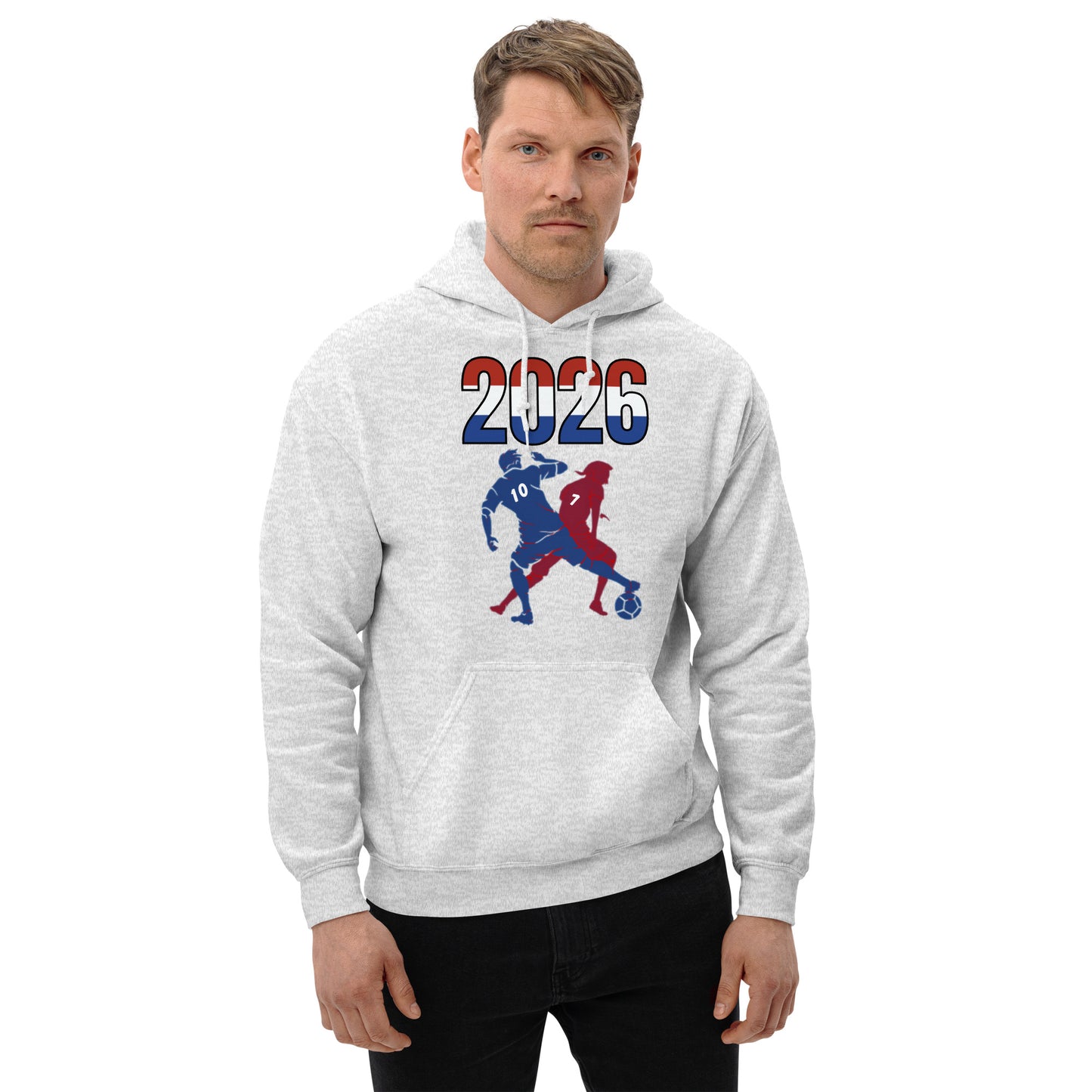 Netherlands World Cup 2026 Fitted Hoodie | Smart_Tackle