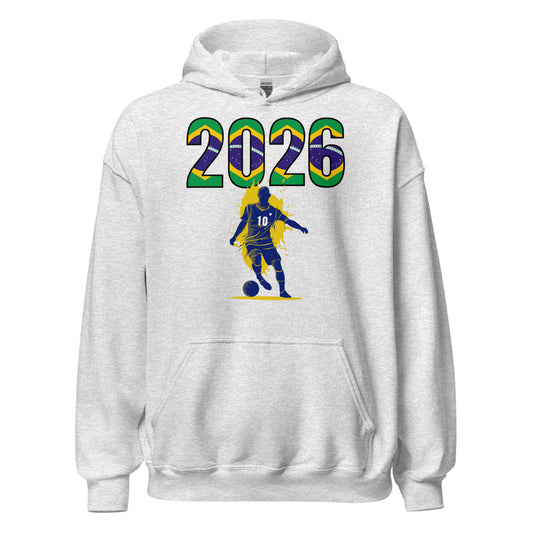 Brazil World Cup 2026 Fitted Hoodie | Slick_Move_BL