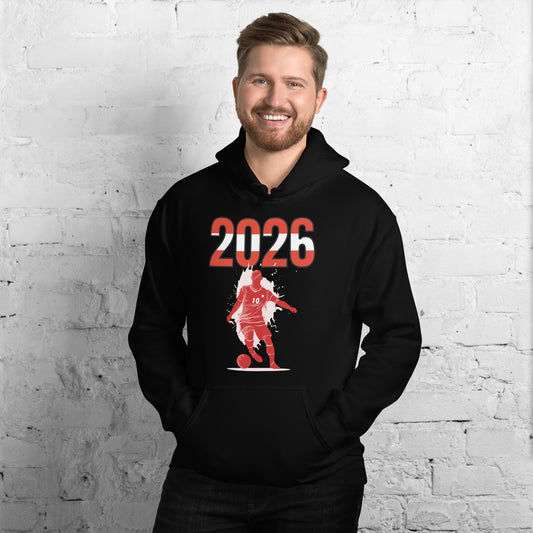 Austria World Cup 2026 Fitted Hoodie | Slick_Move