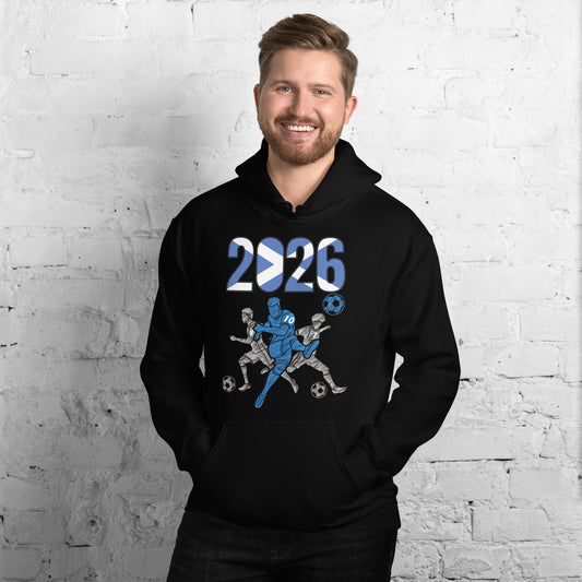 Scotland World Cup 2026 Fitted Hoodie | Sprints_Trio