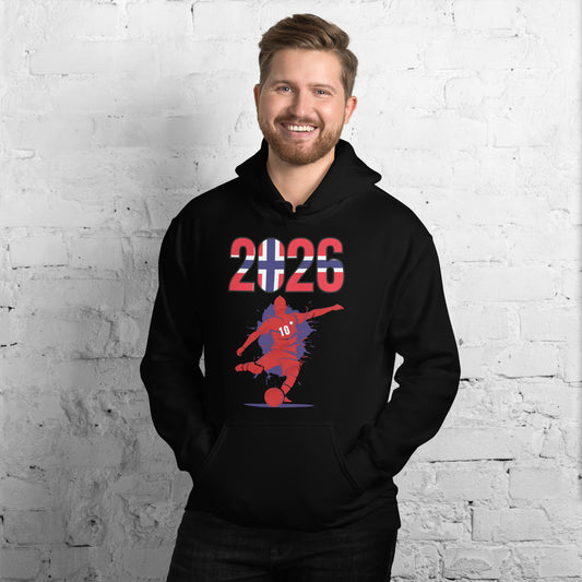 Norway World Cup 2026 Fitted Hoodie | Lets Play_RD