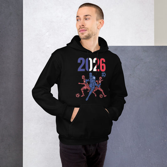 France World Cup 2026 Fitted Hoodie | Sprints_Trio