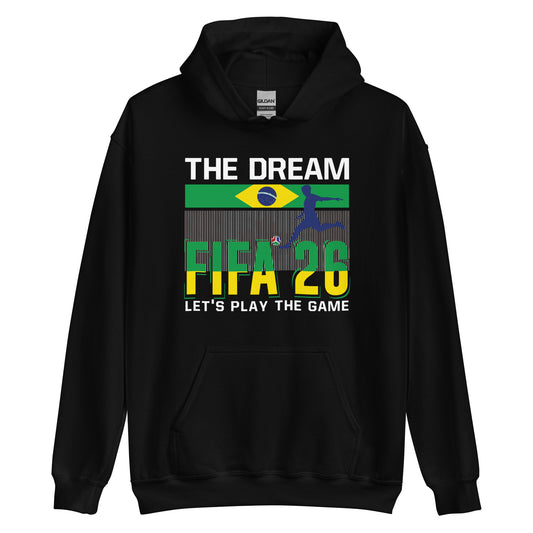Brazil World Cup 2026 Fitted Hoodie | The_Dream