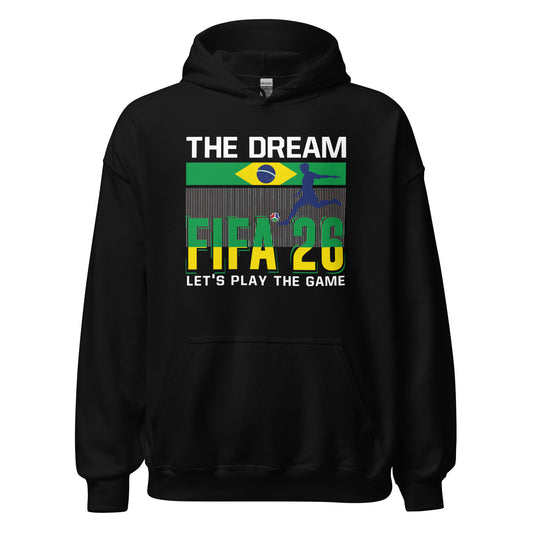 Brazil World Cup 2026 Fitted Hoodie | The_Dream