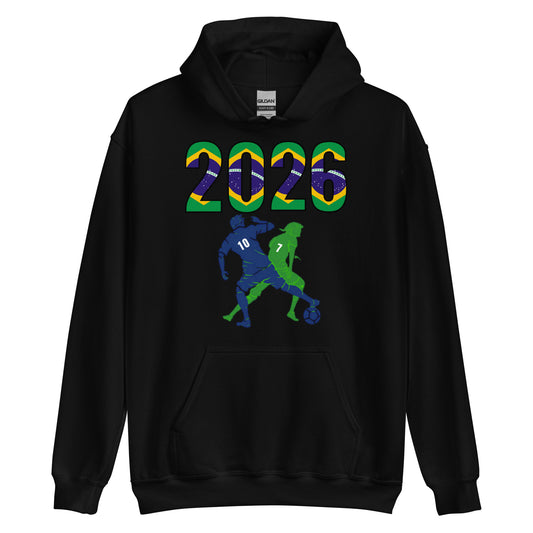 Brazil World Cup 2026 Fitted Hoodie | Smart_Tackle
