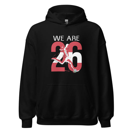 Austria World Cup 2026 Fitted Hoodie | We_Are_26