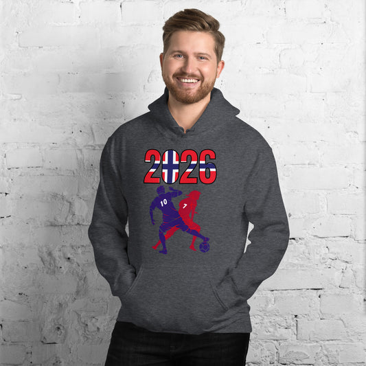 Norway World Cup 2026 Fitted Hoodie | Smart_Tackle