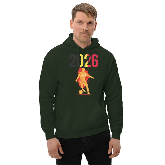 Belgium World Cup 2026 Fitted Hoodie | Slick_Move_YL