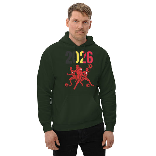 Belgium World Cup 2026 Fitted Hoodie | Sprints_Trio