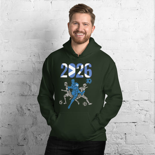 Scotland World Cup 2026 Fitted Hoodie | Sprints_Trio