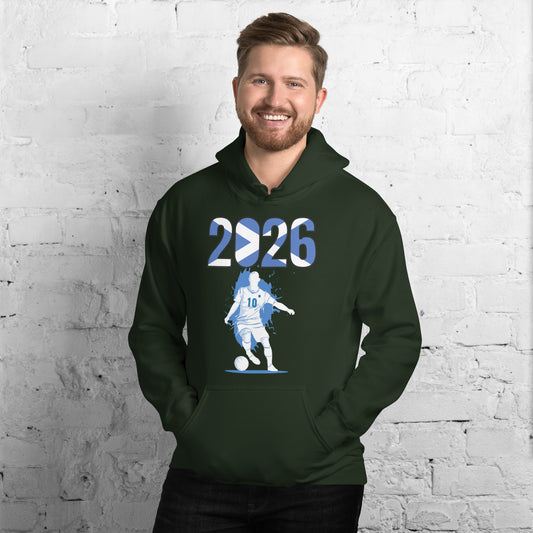 Scotland World Cup 2026 Fitted Hoodie | Slick_Move_WH