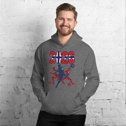 Norway World Cup 2026 Fitted Hoodie | Sprints_Trio