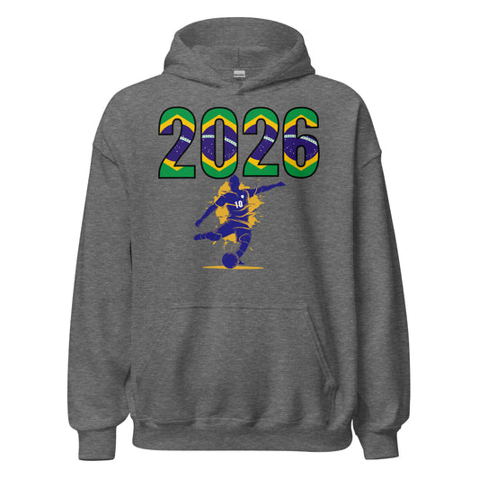 Brazil World Cup 2026 Fitted Hoodie | Let's_Play_BL
