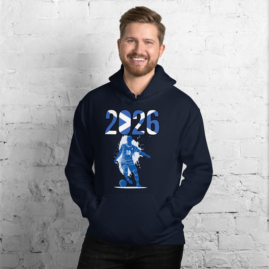 Scotland World Cup 2026 Fitted Hoodie | Slick Move_BL