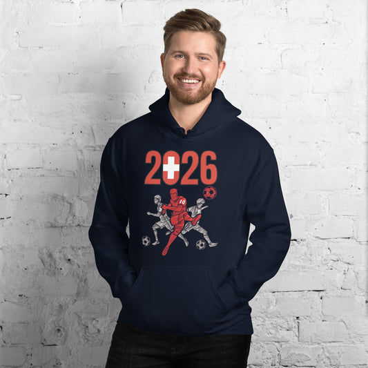 Switzerland World Cup 2026 Fitted Hoodie | Sprints_Trio