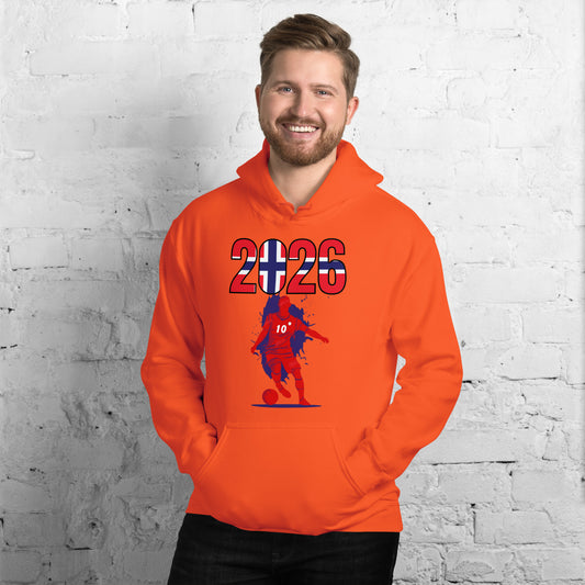 Norway World Cup 2026 Fitted Hoodie | Slick Move_RD