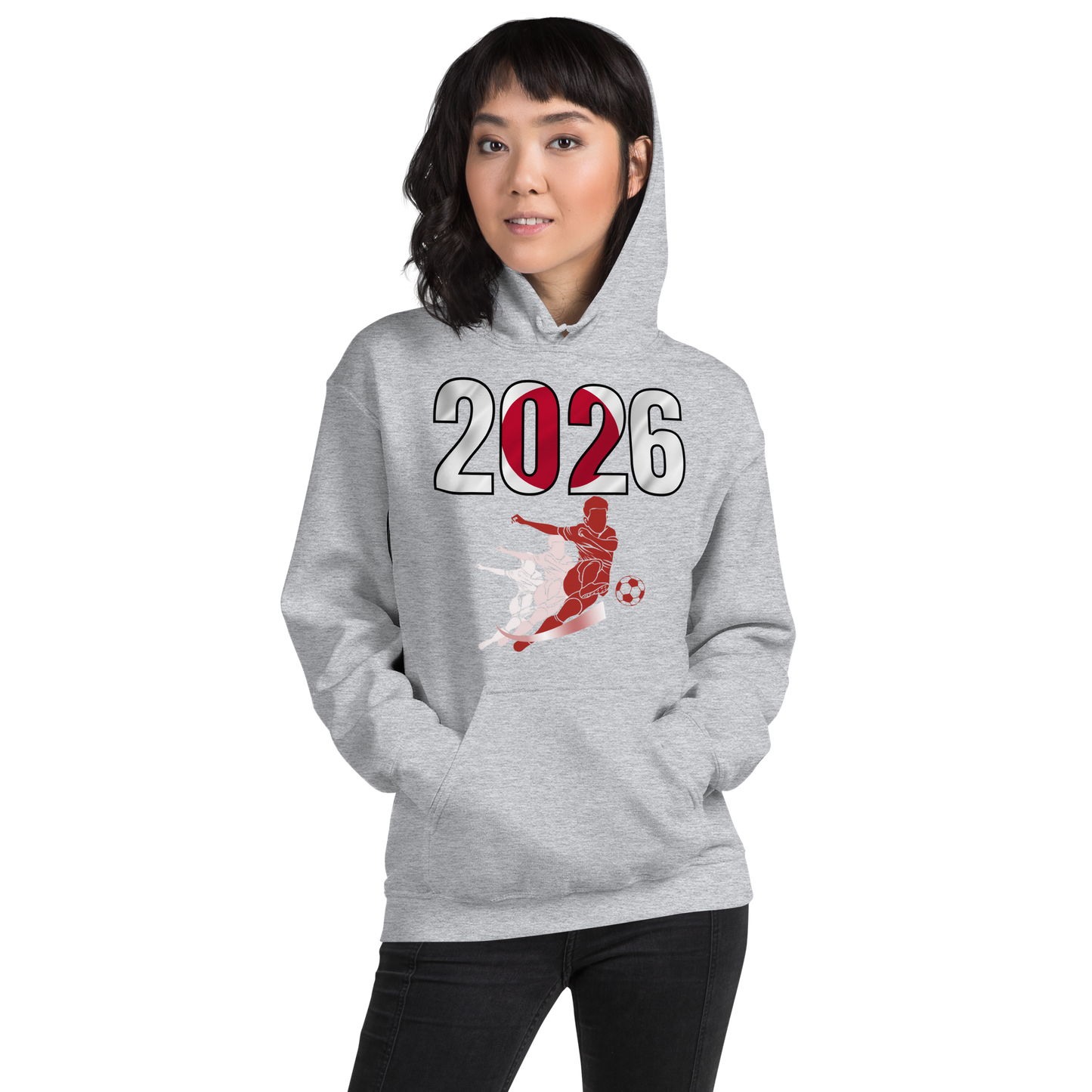 Japan World Cup 2026 Fitted Hoodie | Rising_Jist